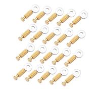 Hangsu Alfiler de metal de uso prolongado para una alineación precisa de la tela en bordado de cuero y reparación de ropa, herramienta profesional de costura de cuero