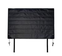 Hangsu Alfombrillas de carga expandibles para automóviles, impermeables, antideslizantes, barrera antisuciedad, para camioneta, parachoques trasero, protector de maletero plegable ampliado
