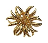 Hangsu Art Styles - Anillos de extremo abierto, elegante patrón pirotécnico, joyería en varios colores, joyería de dedo para accesorios de mano, anillos de oro y plata, One Size, como se describe