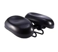 Hangsu Asiento de bicicleta eficiente con base flexible y cubierta ventilada para pedalear fácilmente hombres y mujeres sillín de bicicleta