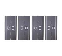 Hangsu Azulejos modulares de plástico para niños, juego de construcción creativo, juguete de construcción para mayores de 3 años, pistas de plástico