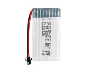 Hangsu Batería Lipo 802540P XH2.54 de 3,7 V 600 mAh 25C para X5C X5SC X5SW M68 X705C RemoteControl Drones Quadcopter Drones Pieza de repuesto Modelo de batería de helicóptero