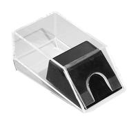 Hangsu Blackjacks - Bandeja transparente para zapatos y descartes, bandeja de acrílico para dispensador