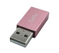 Hangsu Bloqueo de datos USB, conexión macho a hembra, adaptador de protección de privacidad de alta seguridad para carga segura de bloqueo de datos