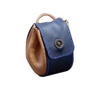 Hangsu Bolsa de dados de piel sintética portátil con cordón, almacenamiento de joyas para juegos de rol, juegos de mesa, accesorios, almacenamiento de dados, pequeño, Blue, Talla única