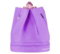 Hangsu Bolsa de gimnasio, bolsas grandes para zapatos de golf con bolsillos de compartimento, mochila de golf impermeable con cremallera exterior para deportes, vacaciones, bolsa de viaje al aire