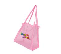 Hangsu Bolsa de malla para tamiz de arena, organizadores de playa de gran tamaño, adecuados para proteger el sol, bebidas, tela resistente al agua, bolsa de playa para recoger conchas