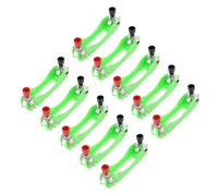 Hangsu Caja de almacenamiento de plástico con soporte de batería AA para proyectos de PCB de circuitos de serie paralela, estuche AA para etiquetado de polaridad de electrodos eléctricos