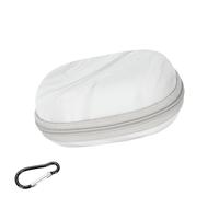 Hangsu Caja de almacenamiento para auriculares resistente al desgaste con bolsillo interno para accesorios dedicados, funda protectora de organización compartimentada para modelo dedicado con gestión