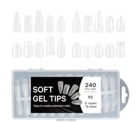 Hangsu Calcomanías de uñas, 5 en 1, tiras artísticas, prácticas uñas de ABS a presión con patrones de moda, uñas artificiales para salón de belleza