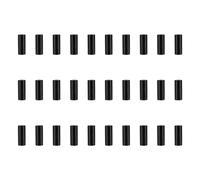 Hangsu Casquillos de cable de cambio de freno de mezcla de aluminio de 5 mm para velocipedes de carretera de colina, delgado contra el plan de oxidación, fácil instalación, collar de carcasa de cable