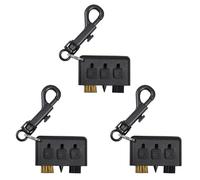 Hangsu Cepillo de limpieza de pelotas de golf, limpiador de ranuras, cuñas de putter, herramientas de bolsillo, limpiador de palos de golf