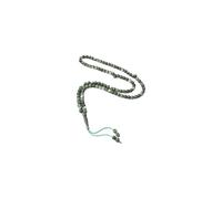 Hangsu Collar de rosario musulmán apto para viajes, cuentas acrílicas pulidas, cadena de mano, elegante accesorio religioso, cuentas Dhikr ligeras para el culto diario, talla única, como se describe