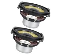 Hangsu Conos de fibra de vidrio de 20 núcleos, altavoces ABS + bordes de goma de construcción de metal que mejoran la durabilidad y la estabilidad del sonido para automóviles