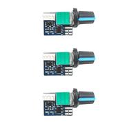 Hangsu Controlador de ventilador de refrigeración ajustable de 12 V, gestión de velocidad precisa de 4 pines para PC, mantiene la estabilidad ajustable