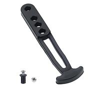 Hangsu Correa de escalera telescópica para embarque, cinturón de bloqueo fijo, banda ajustable con 4 agujeros de instalación para escalera de barco