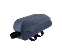 Hangsu Elegante bolsa de tubo superior para bicicleta, cierre magnético, impermeable, piel sintética, gran espacio, fijación segura para viajeros, bolsa de fácil instalación