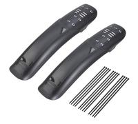 Hangsu Guardabarros universal delantero y trasero para bicicleta, guardabarros para bicicleta al aire libre, portátil, para montaña, guardabarros rígido, accesorios de ciclismo de montaña