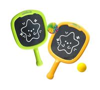 Hangsu Juego de entrenamiento de fibra de carbono para diversión al aire libre, incluye paletas elásticas de bola y juego de paletas de entrenamiento de diseño fácil de transportar