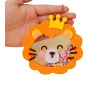 Hangsu Kits de fabricación de colgantes de animales coloridos para niños, juego de manualidades de clase de arte, decoración creativa para actividades de jardín de infantes, juguete educativo para