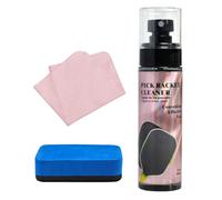 Hangsu Limpiador de goma no tóxico para palas de pickleballs de fibra de carbono, limpia y conserva de forma segura el limpiador de aerosoles