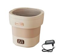 Hangsu Miniss - Lavadora portátil compacta de 12 litros con secado automático y silenciosa para ropa interior, lavadora silenciosa para calcetines