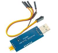 Hangsu Módulo convertidor de serie USB a TTL con múltiples salidas de voltaje para programación y depuración de microcontroladores convertidores USB serie TTL