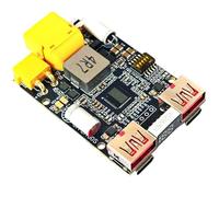 Hangsu Módulo de carga rápida 2-7S de 100 W, placa base de alimentación móvil, compatible con PD2.0/3.0/3.1 para almacenamiento de energía de respaldo al aire libre, dispositivo de almacenamiento de