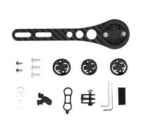 Hangsu Montura de fibra de carbono de alta resistencia, cronómetros, velocímetros, para ciclistas profesionales, fácil de instalar