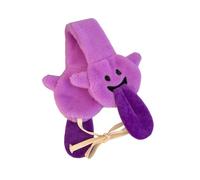 Hangsu Orejeras protectoras para orejas para clima frío, orejeras gruesas y peludas para deportes al aire libre, Morado (, Suitable for head circumference 55-60cm