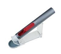 Hangsu Pistola de pegamento termofusible, batería de litio de 5 V, palo inalámbrico, herramienta doméstica para el hogar, herramienta de manualidades a mano, mini inalámbrica con soporte