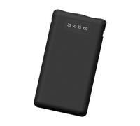 Hangsu Solderless 21700 Power Banks - Juego de 2 ranuras para batería, pantalla en tiempo real, protección de seguridad, carcasa de ABS, batería no incluye bancos