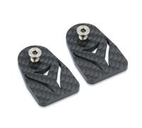 Hangsu Soporte de fibra de carbono fácil de instalar para velocipedes flexibles, construcción fina, 15 g, respuesta de estacionamiento seguro, ciclo de flexión, regulador de pie