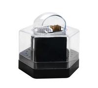 Hangsu Soporte para brocas, soporte 2 en 1 para brocas con cepillo, 24 agujeros, soporte para brocas
