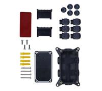 Hangsu WAGO211-412 - Caja compatible IP68 con 6 puntos de conexión para exteriores