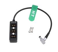 HangTon 0b 2 Pin D - Tap Hub 3 - Port Power Distributor para arri Alexa Mini LF Red dsmc2 Cell Battery Pack Angle Angle 30 cm Screw Mount