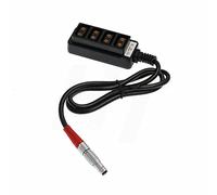 HangTon 0B Adaptador Divisor de Corriente de 2 Pines D-Tap 4 Puertos 60cm para Helix Letus