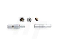 HangTon 0B PHG FGG 2 Pin Circular Conector Cable Receptáculo Macho Hembra Contactos para Extensión de Alimentación