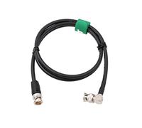 HangTon 12G 4K Raw SDI Coaxial Video Cable BNC a BNC Canare LV-61S 75 ohm para Sony FX9 Cámara Atomos Monitor Flexible Blindado 3M Negro