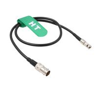 HangTon 12G SDI Cable de vídeo HD Micro BNC a hembra adaptador BNC para Blackmagic Video Assist monitor de 5 pulgadas (50)