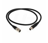HangTon 12V Cable de alimentación para Sound Devices Scorpio 888 833 Audio Mixer Recorder, BDS Hirose 4 Pin to TA4F Mini XLR 4-pin Female 45cm