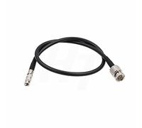 HangTon 2160p60 4K 12G SDI BNC Video Cable HD Micro BNC a BNC estándar para Blackmagic Video Assist 5 pulgadas Monitor Cámara 15cm