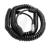 HangTon 24V Cable de alimentación en Espiral XLR de 3 Pines a 8 Pines para cámara ARRI Alexa Mini, Amira, Alexa Mini LF