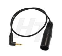 HangTon 3.5mm TRS Stereo XLR Cable de Entrada de Audio Macho de 5 Pines para cámara ARRI Alexa XT SXT