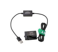 HangTon 5V USB LP-E10 Batería Falsa para cámara Canon EOS 1100D 1200D 1300D 1500D 3000D, Rebel T3 T5 T6 T7 T100, Kiss X50, Kiss X70