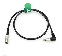HangTon 6G SDI Video Cable HD Micro BNC a Hembra BNC Adaptador para Blackmagic Video Assist 4K 5" Monitor, ángulo Recto de Alta Densidad 1m