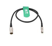 HangTon 6G SDI Video Cable HD Micro BNC a hembra BNC Adaptador para Blackmagic Video Assist Monitor de 5 pulgadas (1 m)