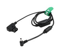 HangTon 8.4V Cable de alimentación para Canon XA50 Cámara, D-Tap a ángulo Recto DC Barril 1M