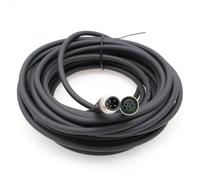 HangTon - Actuador de sensor M12 A Codificado 4 pines macho hembra Cable de extensión para automatización industrial, red de dispositivos, canopen, IO Link, Profibus 3 m