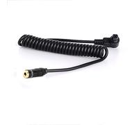 HangTon Adaptador de cable de disparo remoto para cámara Canon R3 R5 1DX 6D 7D 5D MKIII 60D EOS SLR, 2,5 mm hembra a N3